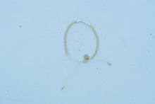 Load image into Gallery viewer, Gold Pearl Adjustable Bracelet