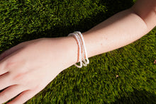 Load image into Gallery viewer, White and Pink Bracelet Set
