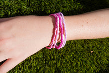 Load image into Gallery viewer, Pink and Purple Bracelet Set
