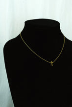 Load image into Gallery viewer, Gold Cross Necklace
