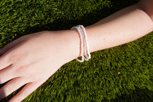 Load image into Gallery viewer, White and Pink Bracelet Set
